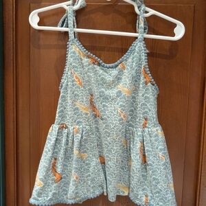 Kate Quinn Koi Fish Ballerina Tie Top 18-24m